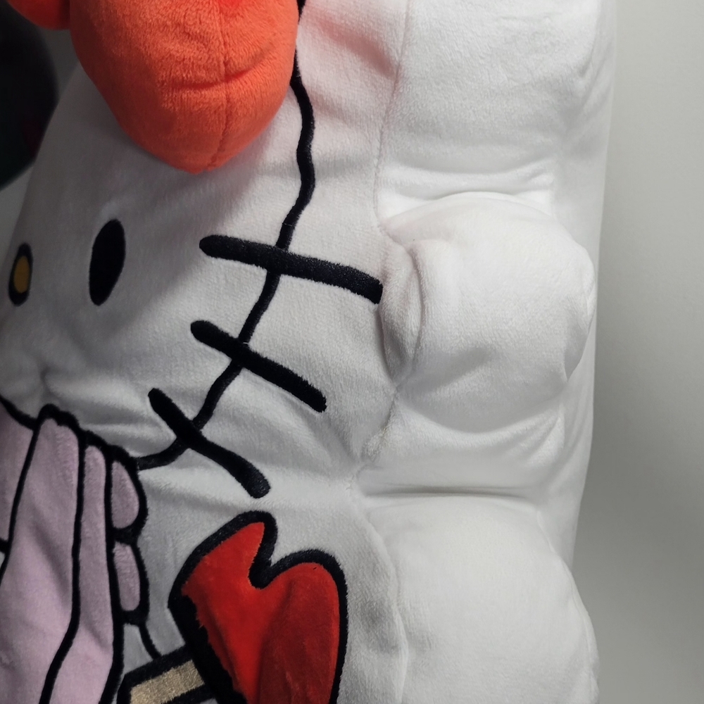 2 New Large Hello Kitty Festive Snowman Pillows - Picture 3 of 13